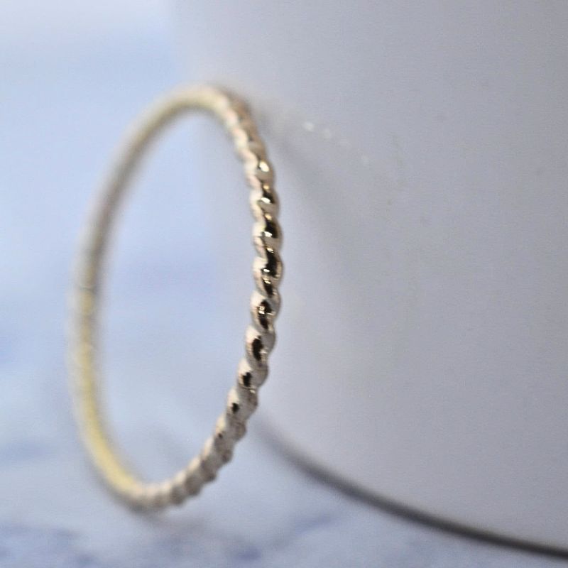 Gold Fill Twist Rope Ring