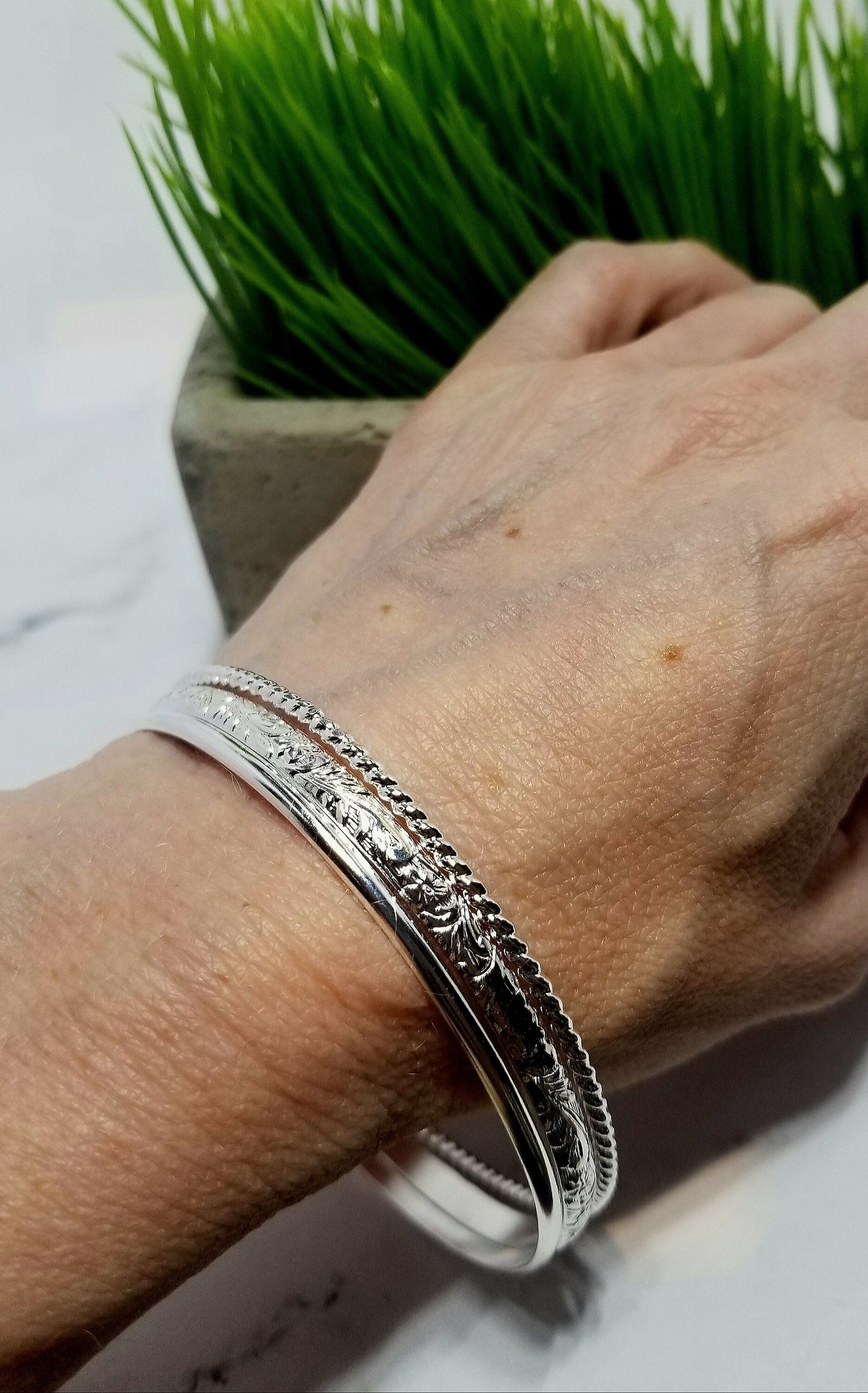 Sterling Silver Bangle Set