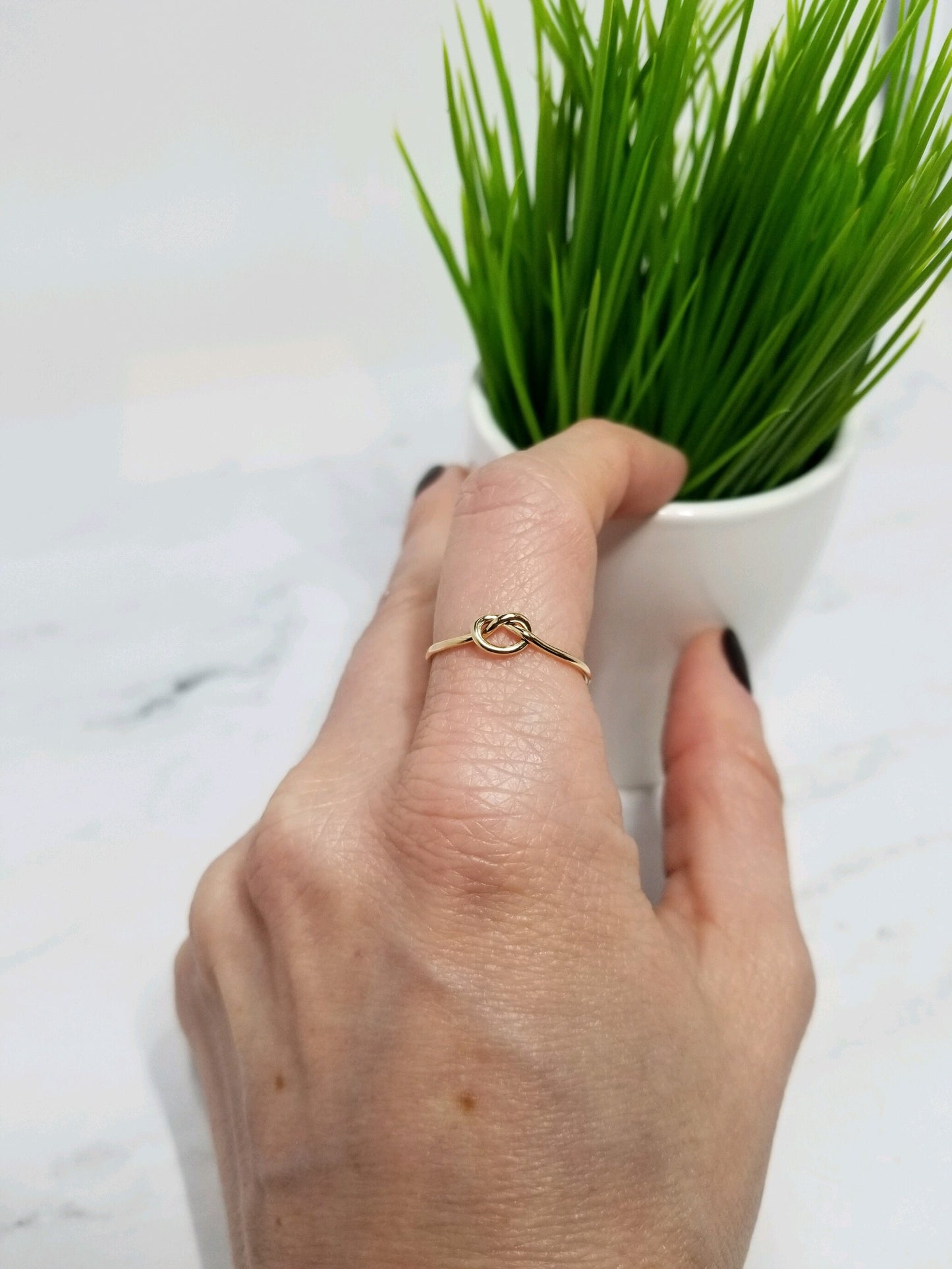 Gold Fill Love Knot Ring