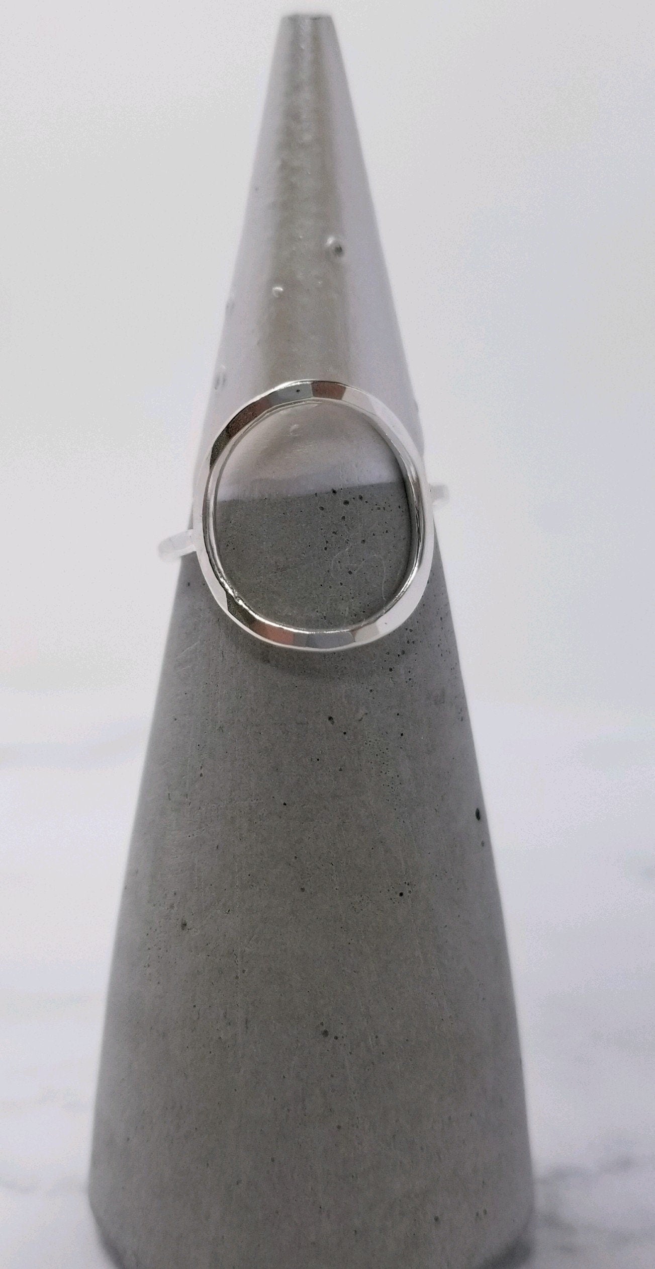 Sterling Silver Circle Ring