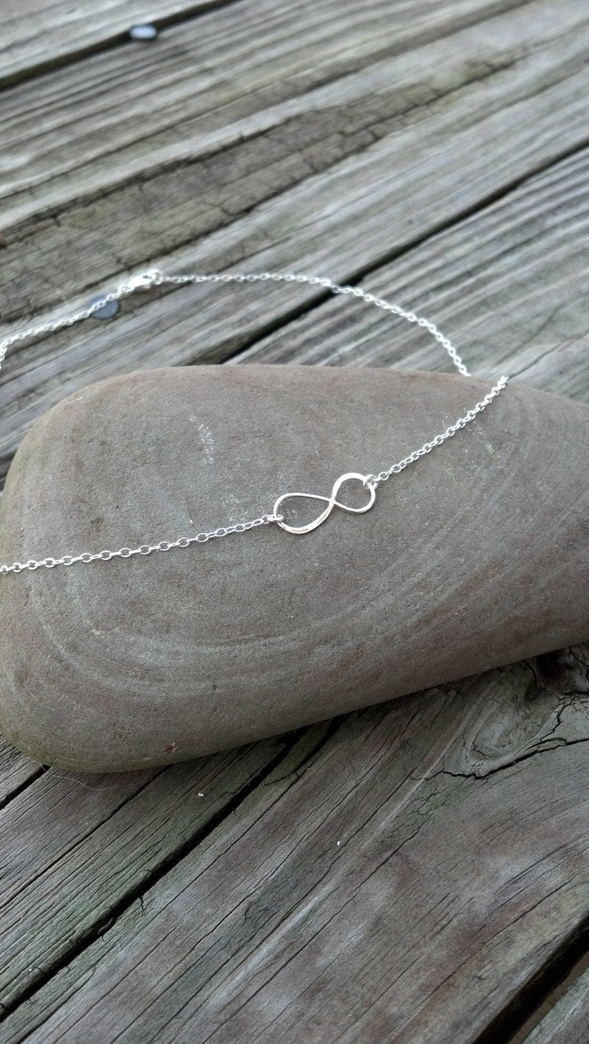 Sterling Silver Infinity Necklace