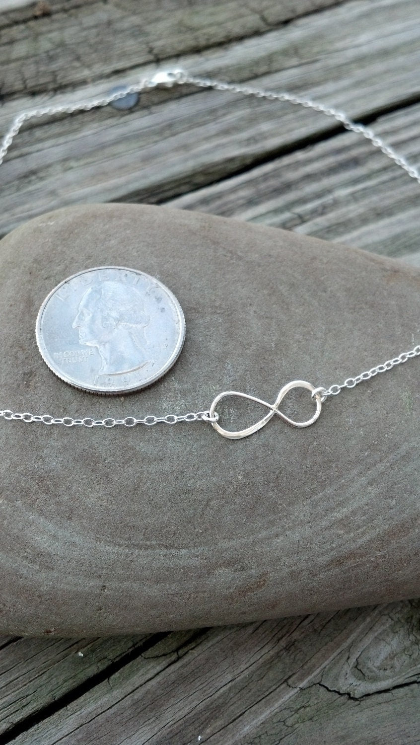 Sterling Silver Infinity Necklace