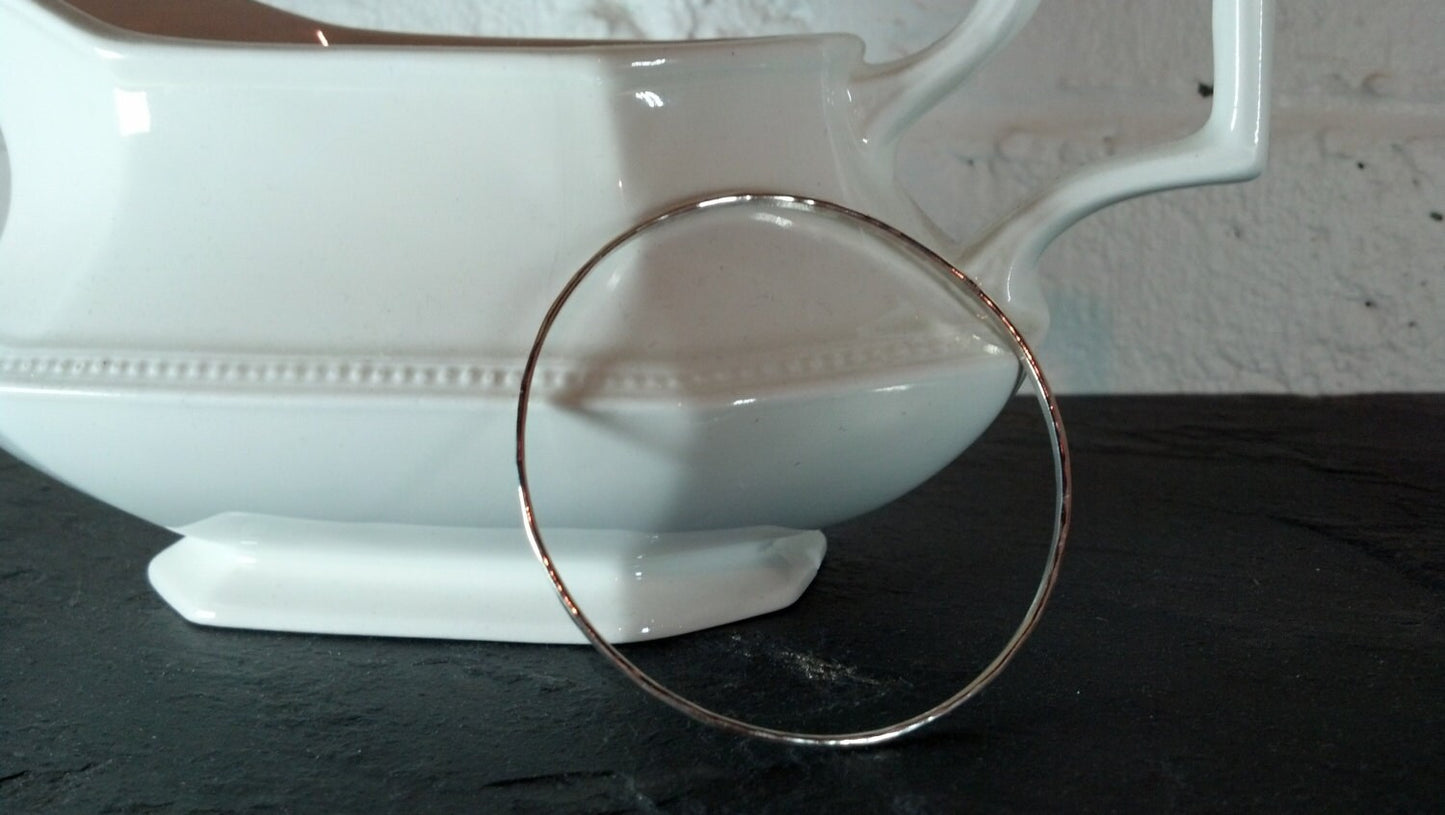 Sterling Silver Bangle Bracelet Set