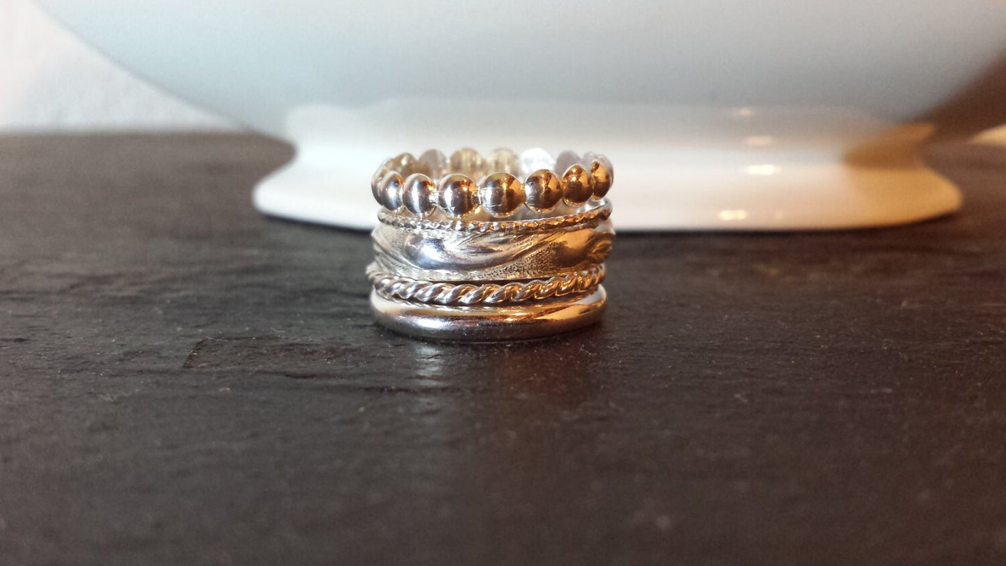 Simple Sterling Silver Ring Band